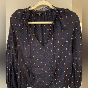 Lucky brand shirt- X Small. A little loose fitting